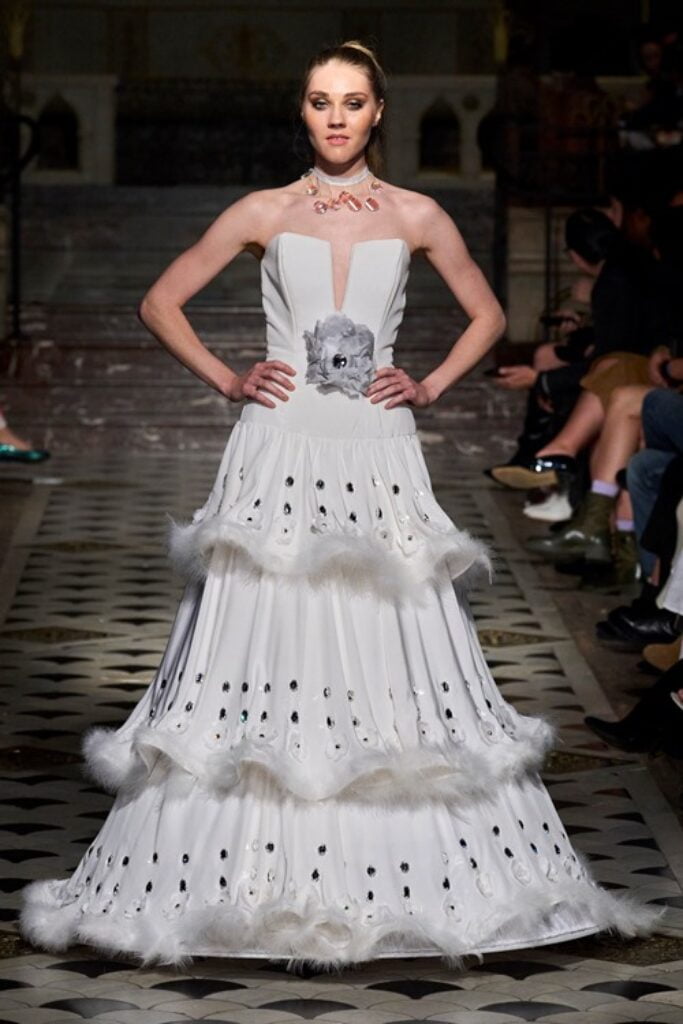 فستان للعروس للمناسبات من سيما كوليزيوني Sima Collezione